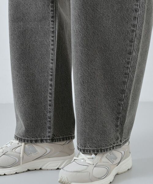 THE SHOP TK / ザ ショップ ティーケー デニムパンツ | 【半歩先のオシャレ】デニムカーブパンツ　セットアップ可/洗濯機OK | 詳細26