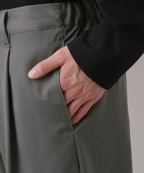 THE SHOP TK / ザ ショップ ティーケー パンツ | FLEX LINE セミワイドイージーパンツ ストレッチ/防シワ/マシンウォッシャブル/セットアップ可 | 詳細24