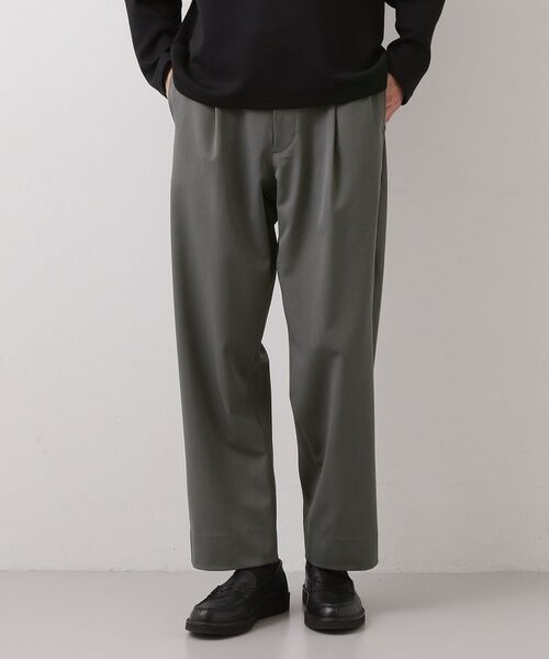 THE SHOP TK / ザ ショップ ティーケー パンツ | Flexline セミワイドスイージ（グレー(012)）