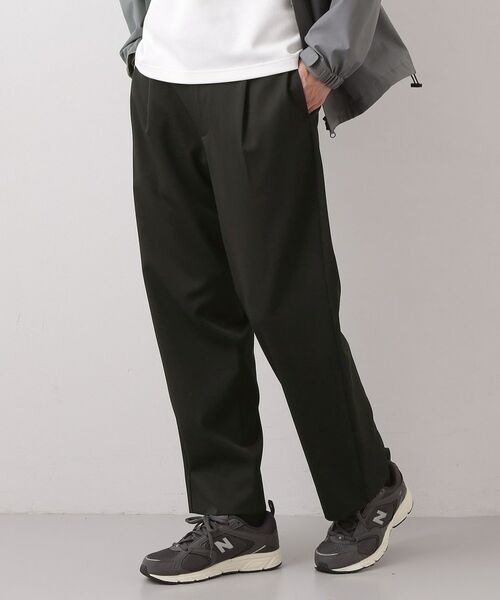 THE SHOP TK / ザ ショップ ティーケー パンツ | Flexline セミワイドスイージ（ブラック(019)）