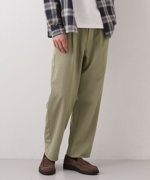 THE SHOP TK / ザ ショップ ティーケー パンツ | Flexline セミワイドスイージ（ベージュ(052)）