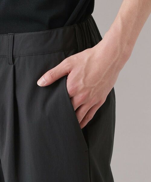 THE SHOP TK / ザ ショップ ティーケー パンツ | 《KURO》コーデュラナイロン  テーパードパンツ セットアップ可／防シワ／撥水／ストレッチ | 詳細16