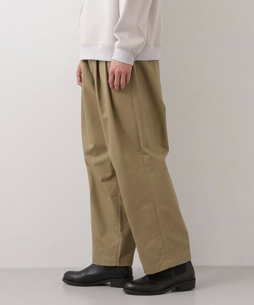 THE SHOP TK / ザ ショップ ティーケー パンツ | 【POLO BCS 別注】ワイドチノ イージーパンツ（ベージュ(052)）