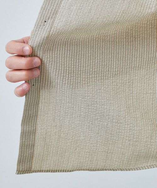 THE SHOP TK / ザ ショップ ティーケー シャツ・ブラウス | サッカーストライプシャツ 洗濯機OK | 詳細15