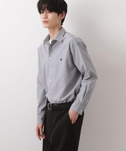 THE SHOP TK / ザ ショップ ティーケー シャツ・ブラウス | 【POLO BCS 別注】 アソート長袖シャツ ストライプ/グレー/デニム | 詳細1