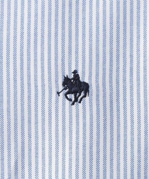 THE SHOP TK / ザ ショップ ティーケー シャツ・ブラウス | 【POLO BCS 別注】 アソート長袖シャツ ストライプ/グレー/デニム | 詳細12