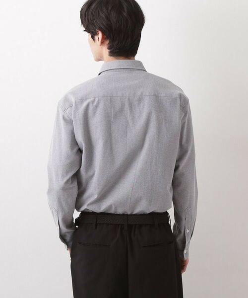 THE SHOP TK / ザ ショップ ティーケー シャツ・ブラウス | 【POLO BCS 別注】 アソート長袖シャツ ストライプ/グレー/デニム | 詳細2