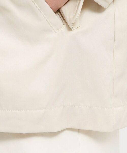 THE SHOP TK / ザ ショップ ティーケー レザーブルゾン・ジャケット | 【ウエスト調節可能ですっきり見え】フーデットブルゾン/洗える | 詳細29