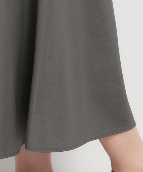 THE SHOP TK / ザ ショップ ティーケー ロング・マキシ丈スカート | サテンフレアスカート | 詳細19