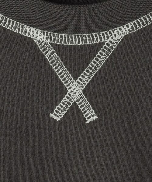 THE SHOP TK / ザ ショップ ティーケー Tシャツ | 【110－160】配色ステッチガゼットTEE | 詳細12