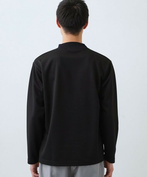 THE SHOP TK / ザ ショップ ティーケー カットソー | ビジネス兼用 カルゼモックネック長袖Tシャツ 洗濯機OK/毛玉になりにくい | 詳細17