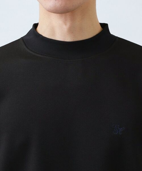 THE SHOP TK / ザ ショップ ティーケー カットソー | ビジネス兼用 カルゼモックネック長袖Tシャツ 洗濯機OK/毛玉になりにくい | 詳細18