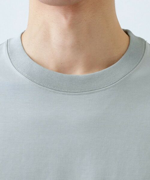 THE SHOP TK / ザ ショップ ティーケー カットソー | 【スタイルを選ばず着られる】ワンポイント 長袖Tシャツ 洗濯機OK/UVカット/毛玉になりにくい | 詳細27