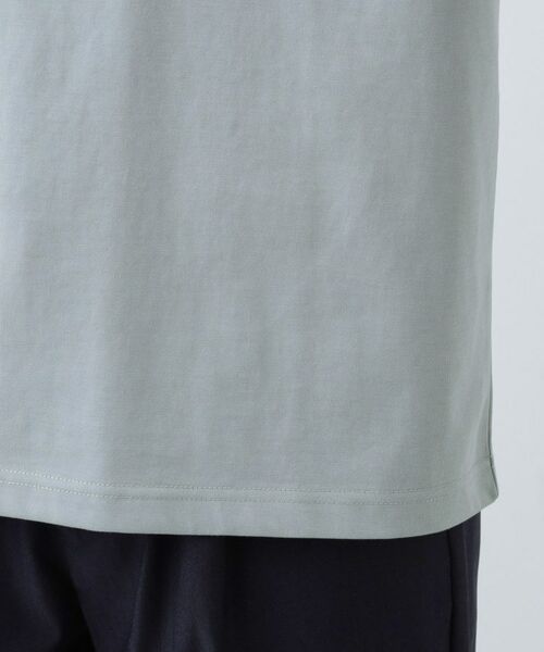 THE SHOP TK / ザ ショップ ティーケー カットソー | 【スタイルを選ばず着られる】ワンポイント 長袖Tシャツ 洗濯機OK/UVカット/毛玉になりにくい | 詳細30