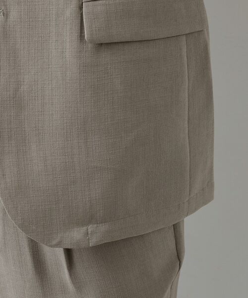 THE SHOP TK / ザ ショップ ティーケー テーラードジャケット | 【LINO FINE】リネンライク テーラードジャケット 吸水速乾/イージーケア/UVカット/洗濯機OK | 詳細26