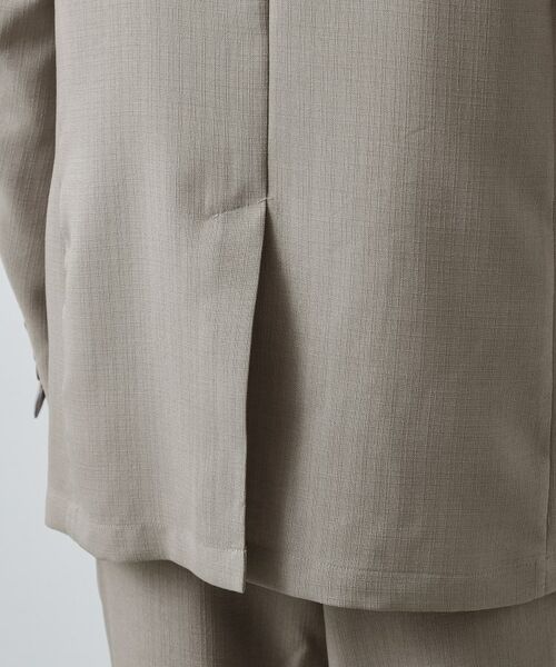 THE SHOP TK / ザ ショップ ティーケー テーラードジャケット | 【LINO FINE】リネンライク テーラードジャケット 吸水速乾/イージーケア/UVカット/洗濯機OK | 詳細27