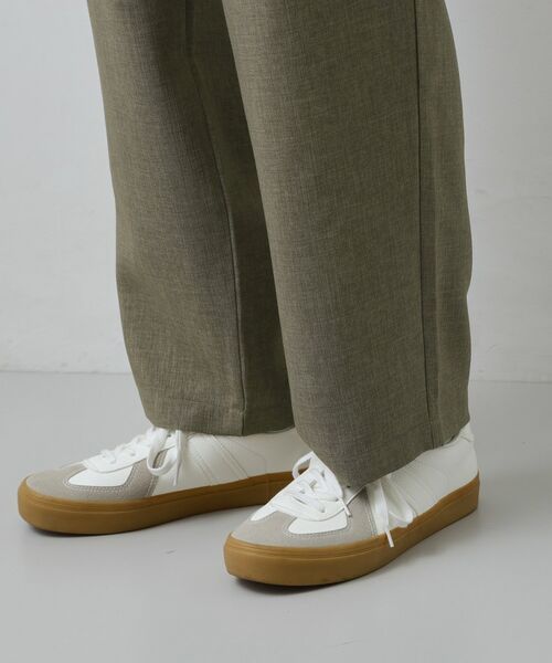THE SHOP TK / ザ ショップ ティーケー パンツ | 【LINO FINE】リネンライク ワイドイージーパンツ 吸水速乾/イージーケア/UVカット/洗濯機OK | 詳細27