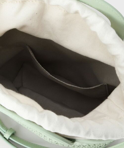 THE SHOP TK / ザ ショップ ティーケー ショルダーバッグ | 合皮型押しメッシュショルダーバッグ | 詳細14