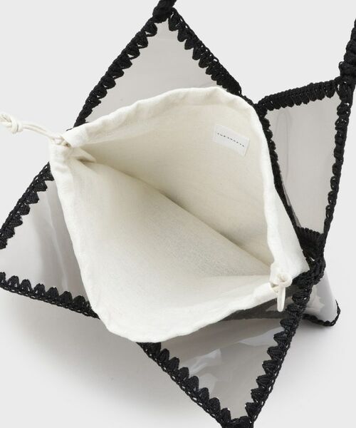 THE SHOP TK / ザ ショップ ティーケー トートバッグ | PVC×鍵針切り替えバッグ | 詳細11