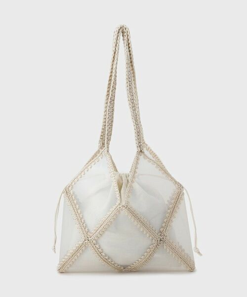 THE SHOP TK / ザ ショップ ティーケー トートバッグ | PVC×鍵針切り替えバッグ | 詳細6