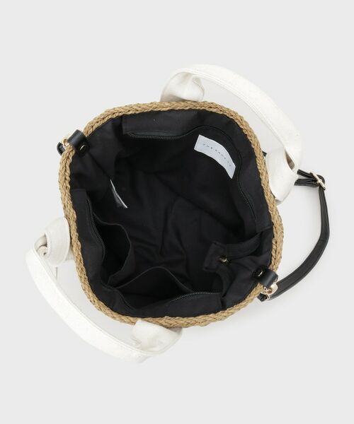 THE SHOP TK / ザ ショップ ティーケー ハンドバッグ | ロゴ雑材バッグ | 詳細15