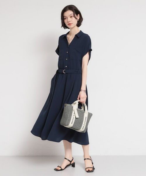 THE SHOP TK / ザ ショップ ティーケー ハンドバッグ | ロゴ雑材バッグ | 詳細4