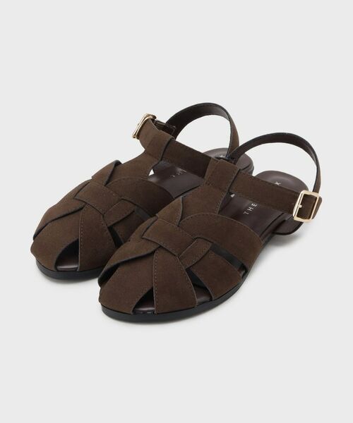 THE SHOP TK / ザ ショップ ティーケー サンダル | スエード調グルカサンダル | 詳細1