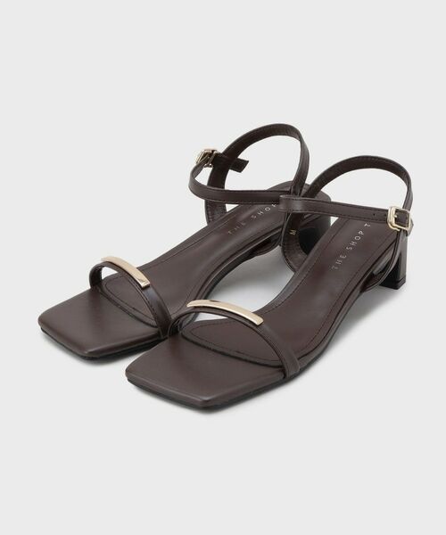 THE SHOP TK / ザ ショップ ティーケー サンダル | メタルバーサンダル（ブラウン(043)）