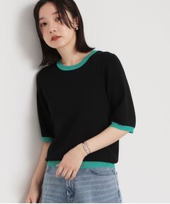 THE SHOP TK / ザ ショップ ティーケー ニット・セーター | 【多機能】レーヨンナイロン配色プルオーバー