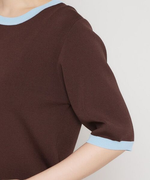 THE SHOP TK / ザ ショップ ティーケー ニット・セーター | 【多機能】レーヨンナイロン配色プルオーバー | 詳細17