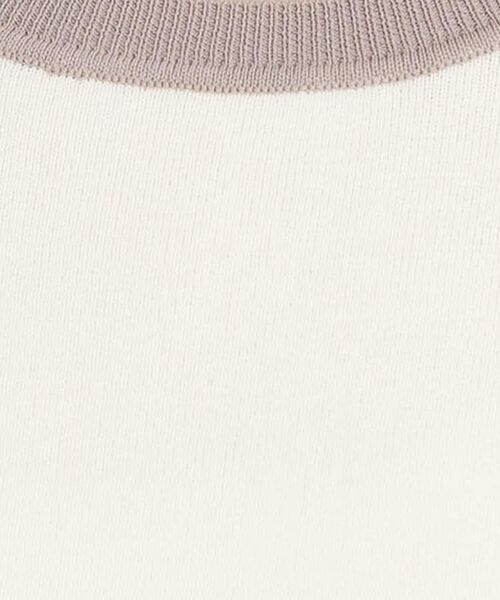 THE SHOP TK / ザ ショップ ティーケー ニット・セーター | 【多機能】レーヨンナイロン配色プルオーバー | 詳細4