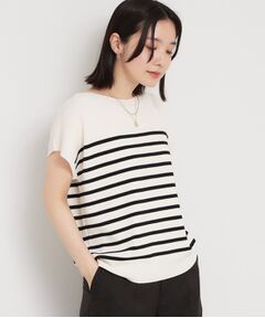 THE SHOP TK / ザ ショップ ティーケー ニット・セーター | 【多機能】レーヨンナイロン総針フレンチニット