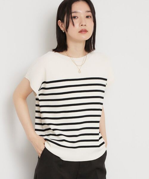 THE SHOP TK / ザ ショップ ティーケー ニット・セーター | 【多機能】レーヨンナイロン総針フレンチニット | 詳細21