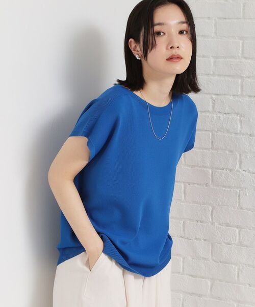 THE SHOP TK / ザ ショップ ティーケー ニット・セーター | 【多機能】レーヨンナイロン総針フレンチニット | 詳細25