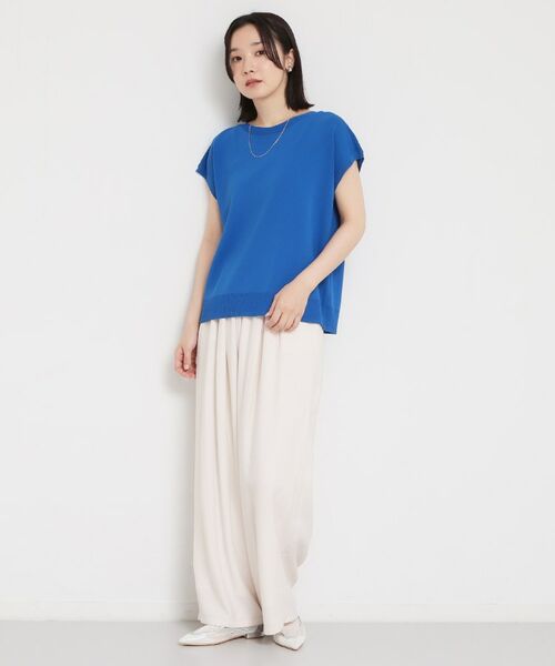 THE SHOP TK / ザ ショップ ティーケー ニット・セーター | 【多機能】レーヨンナイロン総針フレンチニット | 詳細27