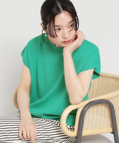 THE SHOP TK / ザ ショップ ティーケー ニット・セーター | 【多機能】レーヨンナイロン総針フレンチニット | 詳細6