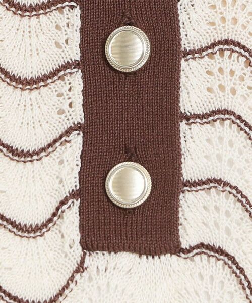 THE SHOP TK / ザ ショップ ティーケー ニット・セーター | 衿付きジャカードポロニット | 詳細22