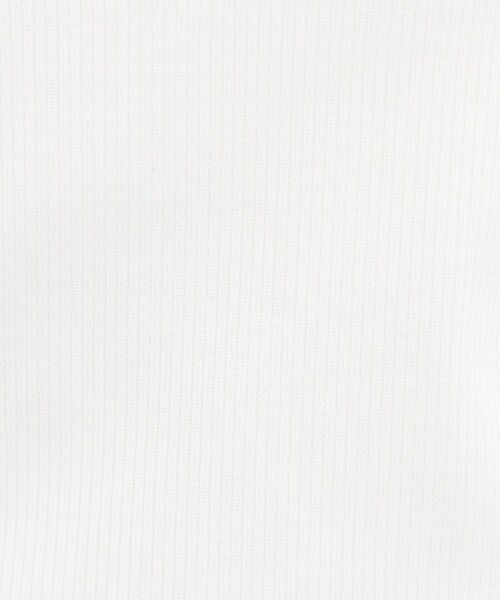 THE SHOP TK / ザ ショップ ティーケー カットソー | スクエアネックテレコトップス | 詳細4