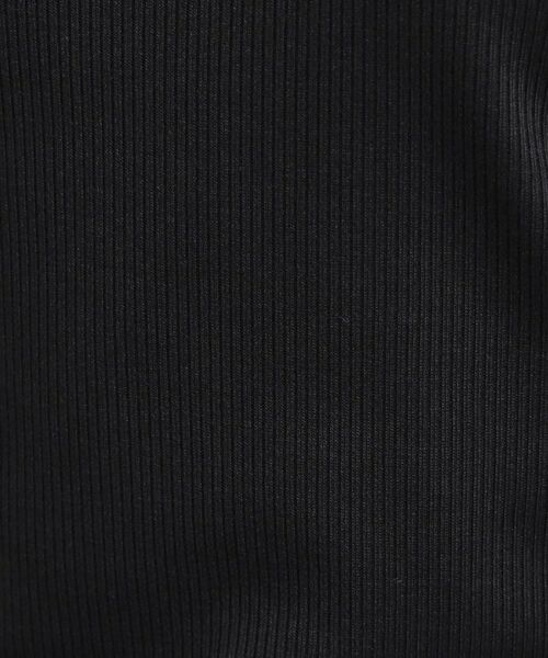 THE SHOP TK / ザ ショップ ティーケー カットソー | スクエアネックテレコトップス | 詳細8