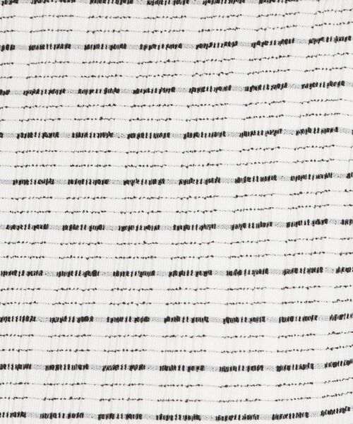 THE SHOP TK / ザ ショップ ティーケー カットソー | 楊柳チェック5分袖カットソー | 詳細4