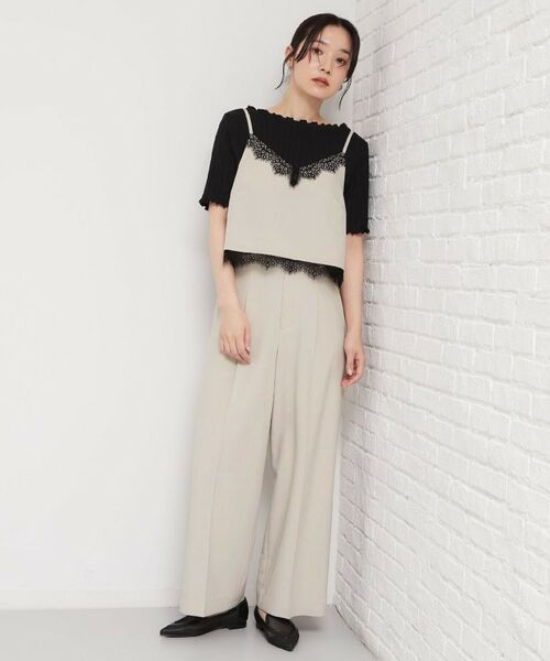 THE SHOP TK / ザ ショップ ティーケー カットソー | 楊柳チェック5分袖カットソー | 詳細7