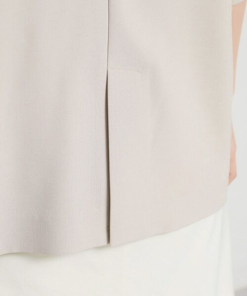 THE SHOP TK / ザ ショップ ティーケー テーラードジャケット | 麻調合繊Wブレスト6分袖ジャケット（セットアップ対応） | 詳細17
