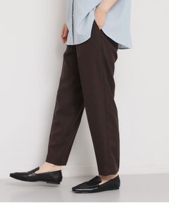 THE SHOP TK / ザ ショップ ティーケー パンツ | 【洗える】麻調テーパードパンツ