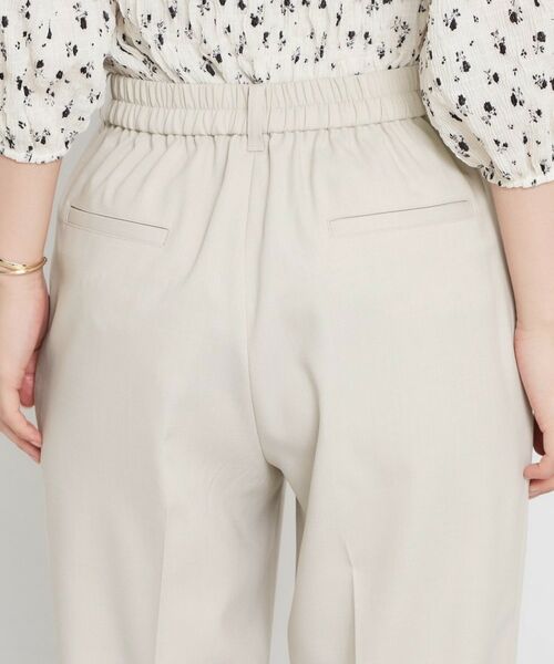 THE SHOP TK / ザ ショップ ティーケー パンツ | 【洗える】麻調テーパードパンツ | 詳細17