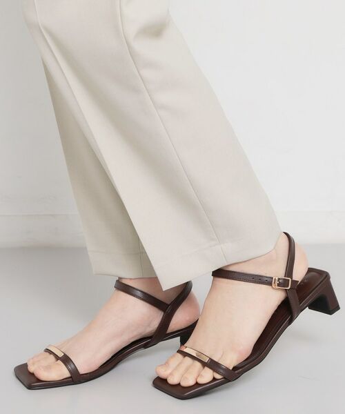 THE SHOP TK / ザ ショップ ティーケー パンツ | 【洗える】麻調テーパードパンツ | 詳細19