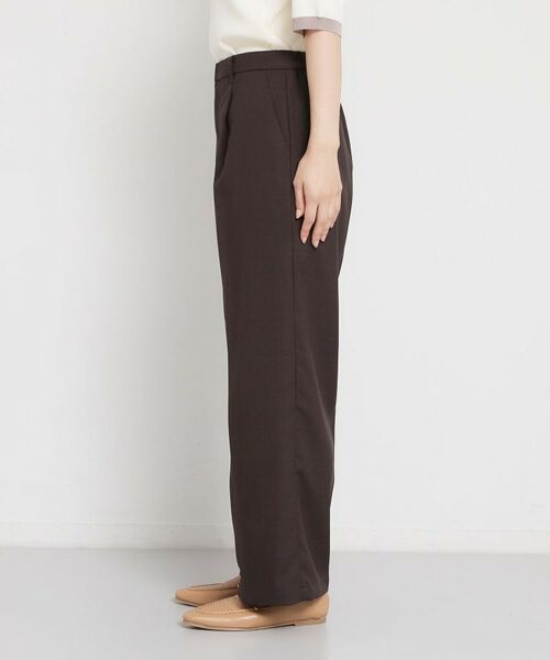 THE SHOP TK / ザ ショップ ティーケー パンツ | 【洗える】 麻調ワイドパンツ | 詳細14
