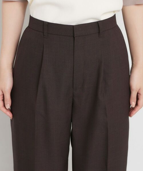 THE SHOP TK / ザ ショップ ティーケー パンツ | 【洗える】 麻調ワイドパンツ | 詳細16