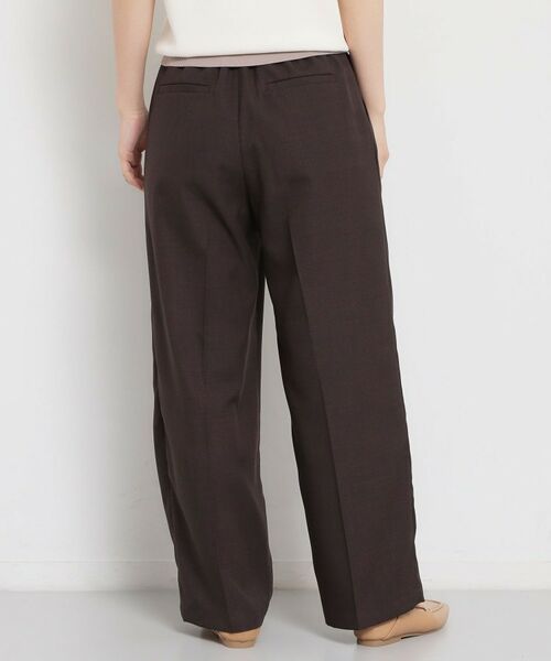 THE SHOP TK / ザ ショップ ティーケー パンツ | 【洗える】 麻調ワイドパンツ | 詳細5