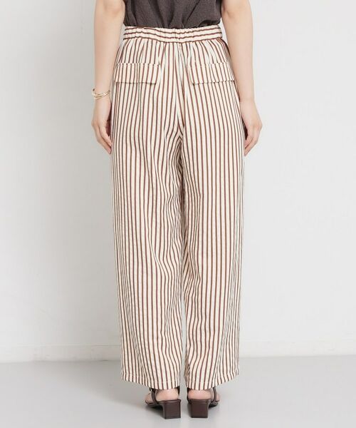 THE SHOP TK / ザ ショップ ティーケー パンツ | ドビーストライプイージーパンツ | 詳細11