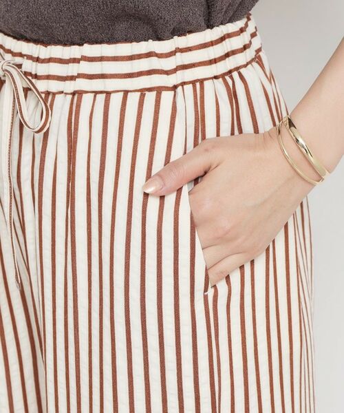 THE SHOP TK / ザ ショップ ティーケー パンツ | ドビーストライプイージーパンツ | 詳細14